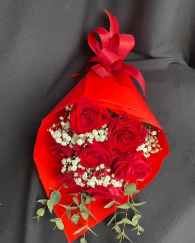 "Szívből Szeretlek!" rózsacsokor