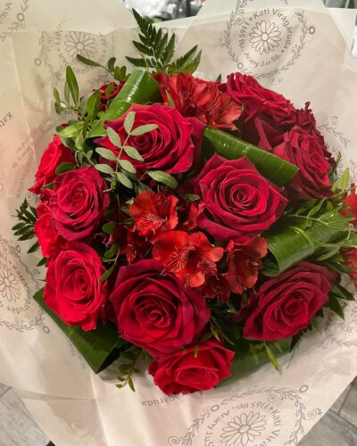 "Szenvedélyes" rózsacsokor