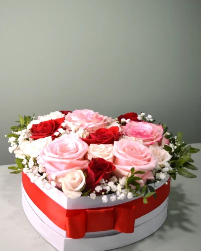 Mindig rád gondolok virágbox