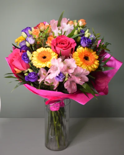 Karneváli virágcsokor